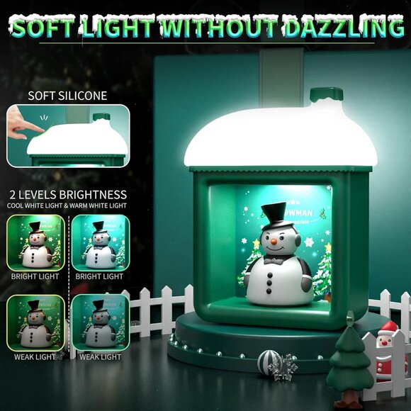 Creative Birthday Gift New LED Christmas Eve Light Wall Mounted Atmosphere Light - Picture 3 of 9